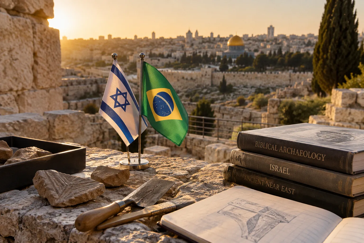 Biblická archeologie spojuje Izrael a Brazílii: Co přinese nová spolupráce?