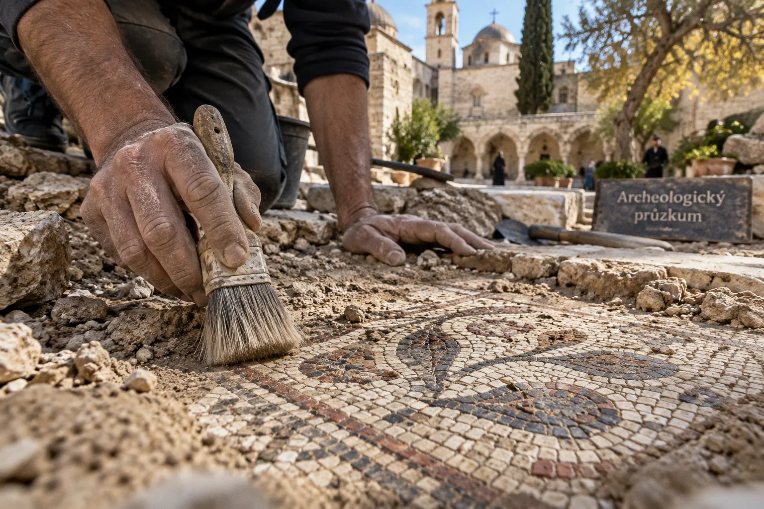 Tajemství pod podlahou chrámu Božího hrobu: Co odhalil nový archeologický výzkum